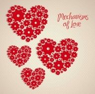 gears hearts