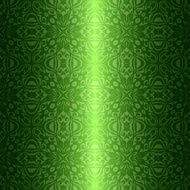 Damask vintage floral green seamless pattern background N2