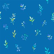 Floral Watercolor seamless pattern N11