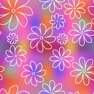 Seamless floral pattern background N19