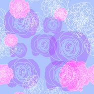Flower pattern seamless Eps 10 N8