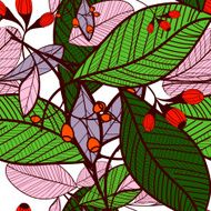 Flower pattern seamless Eps 10 N11