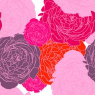 Flower pattern seamless Eps 10 N12