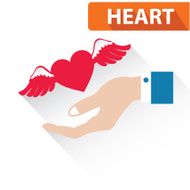 Heart concept vector