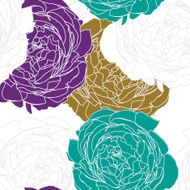 Flower pattern seamless Eps 10 N21