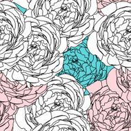 Flower pattern seamless Eps 10 N22