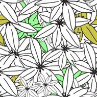 Flower pattern seamless Eps 10 N23