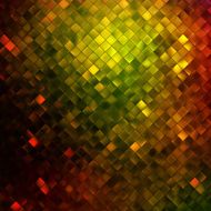 Yellow glitters on a soft blurred EPS 10