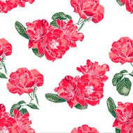 Seamless pattern with vintage roses N4