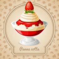 Panna cotta badge N2