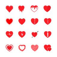 Heart Icons Set N3