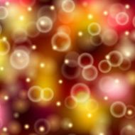 Festive background with bubbles bokeh N3