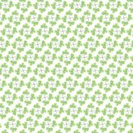 Green leaf pattern on white background