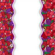 Poppy flower pattern N2