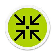 Round Button showing meeting point