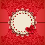 Elegant vector template for luxury invitation card N46