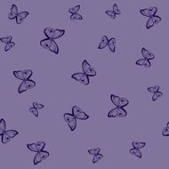 Butterflies Seamless Pattern N16