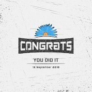 Congratulation badges cards and labels for any use N11