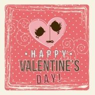 valentines card N19