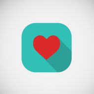 Icon heart eps10