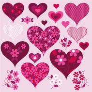 Lace hearts N2