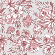 Seamless Floral Pattern N1415
