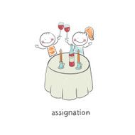 Couple Toasting
