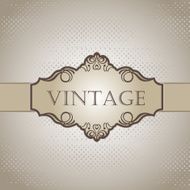 Vintage Frame Vector N9