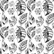 Colorful floral seamless pattern N6