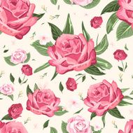 Romantic seamless floral pattern N7