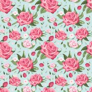 Romantic seamless floral pattern N9