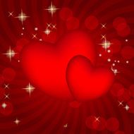 Valentines day card vector illustration N3