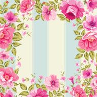 Roses floral wallpaper