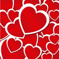 hearts background N31