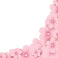 Spring background for the design