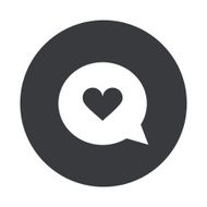 Vector modern gray circle icon N41