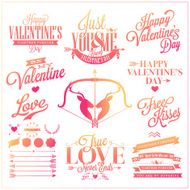 valentines day vintage lettering background N14