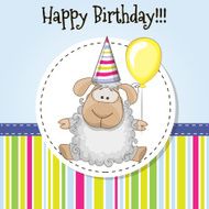 Sheep with balloon N2