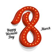 Vintage Congratulations on 8 March