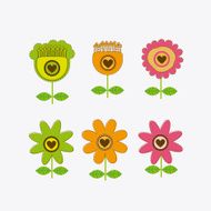 Flowers Icons N14