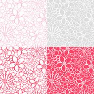 Flower pattern N132