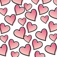 hearts background N35