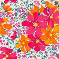 Vector seamless floral pattern N293