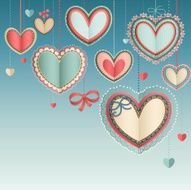 Valentine`s Day vintage card N4