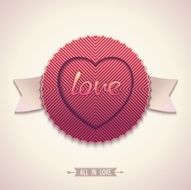 Old-fashioned label for love