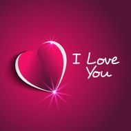 i love you message with cute heart N2
