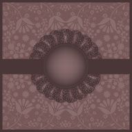 floral frame design