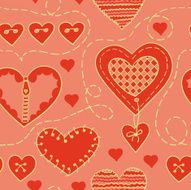 Pattern of hearts N8