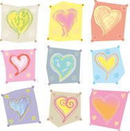 Several hearts