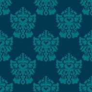Seamless with vintage floral pattern N191